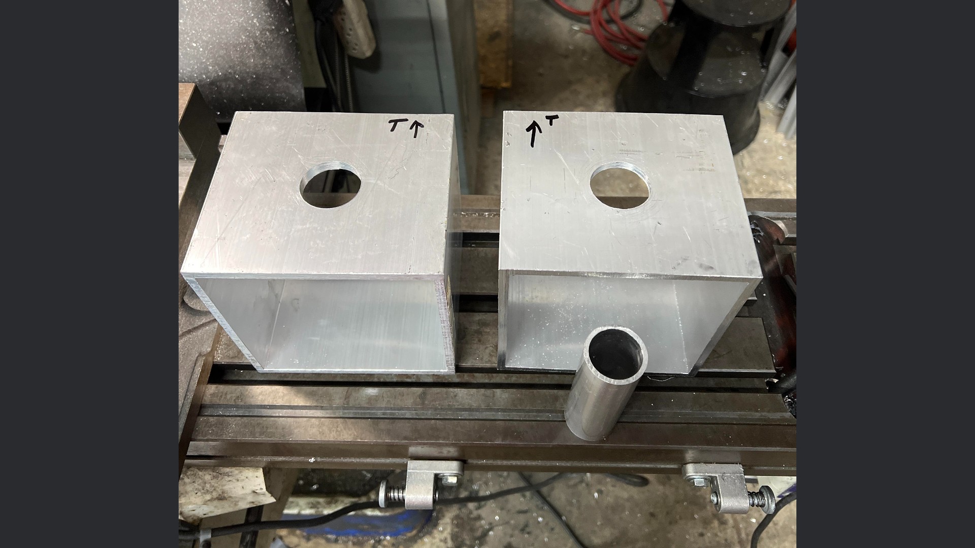 enclosure body machined